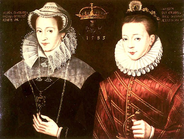 A depiction of Mary, Queen of Scots